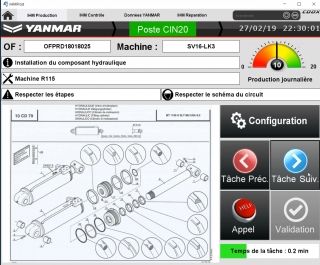 Vidéo : Intégration du MES COOX sur une ligne d'assemblage chez YANMAR