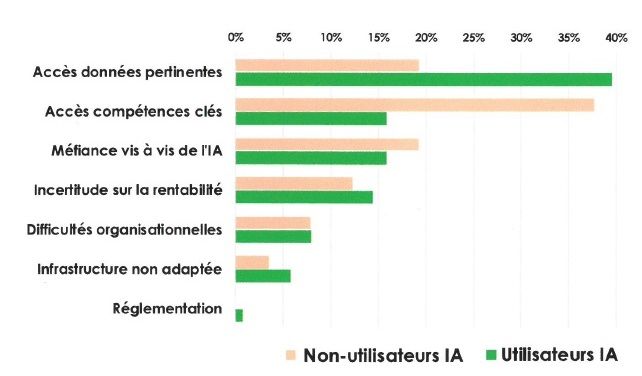 graphique obstacles à surmonter