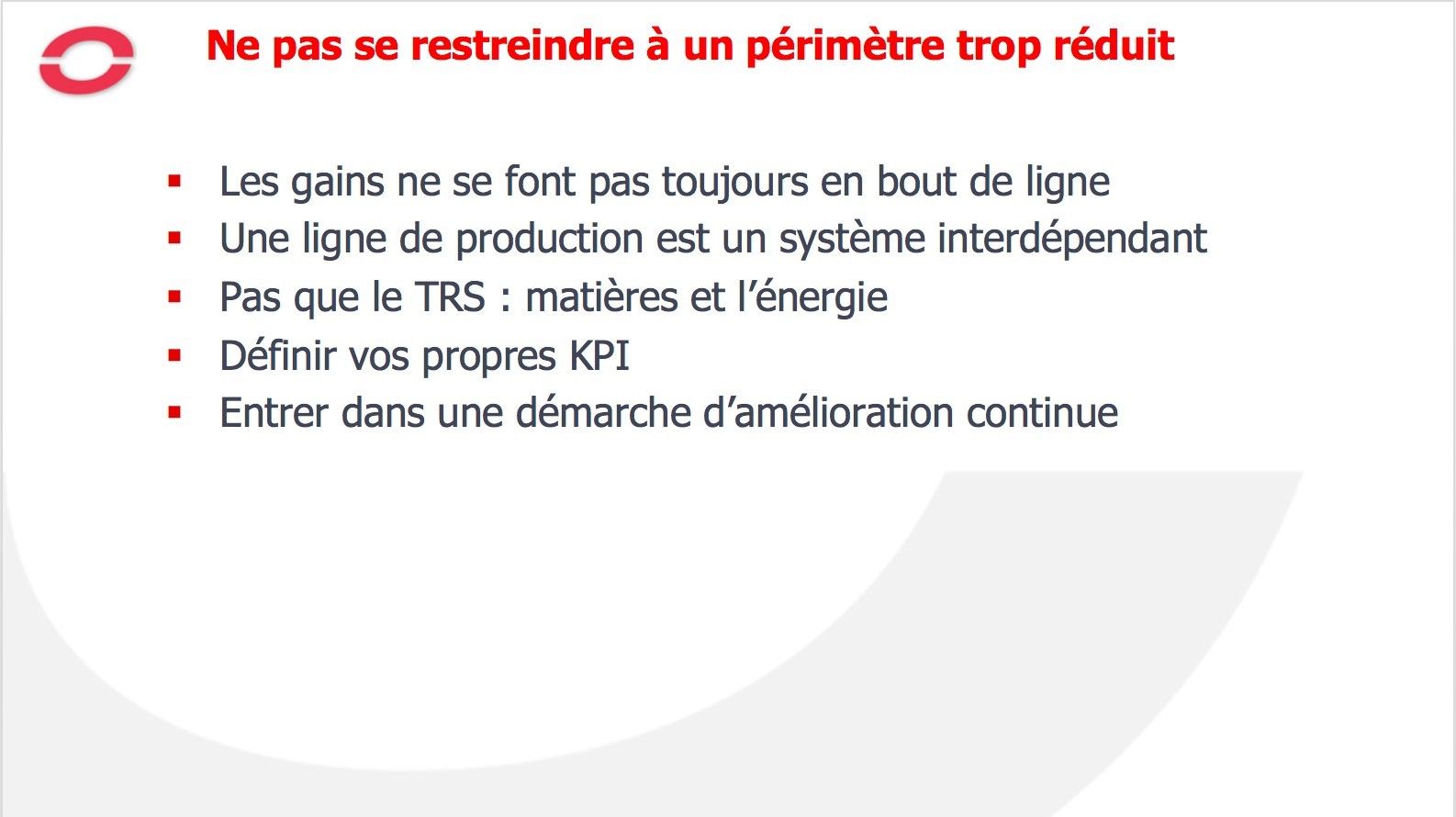 Périmètre du TRS