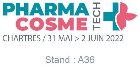 Salon Pharmatech Cosmetech du 31 mai au 2 juin : nous y serons!