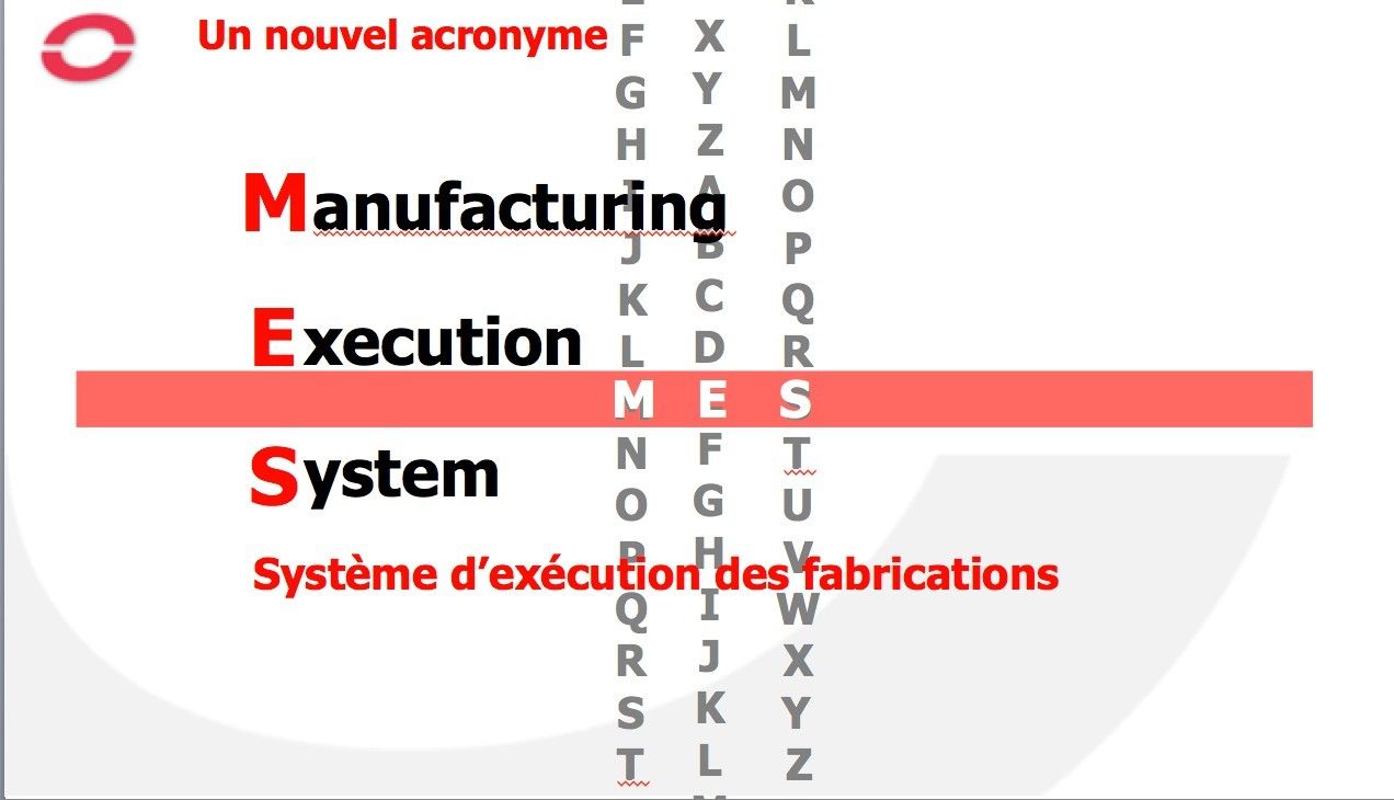 MES : Nouvel acronyme