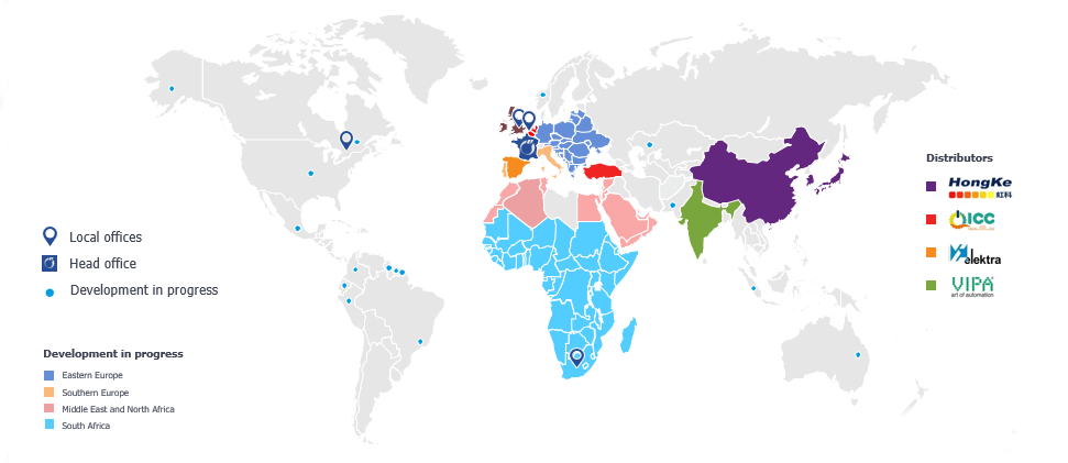 International implantations