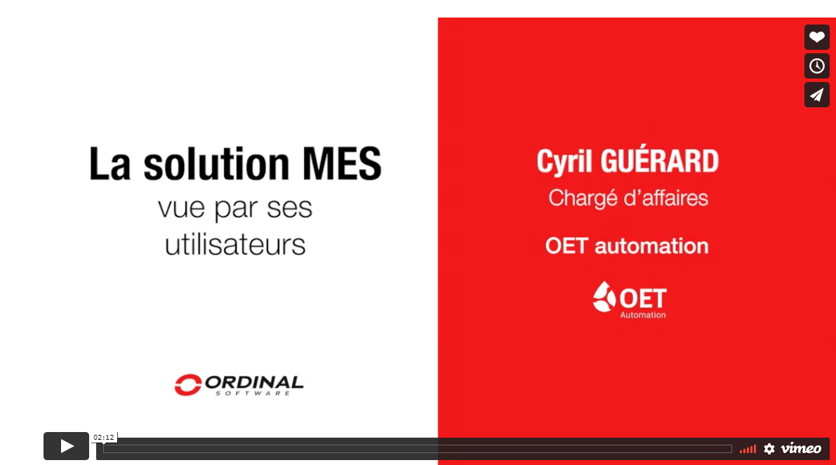 Témoignage de Cyril Guérard - OET Automation